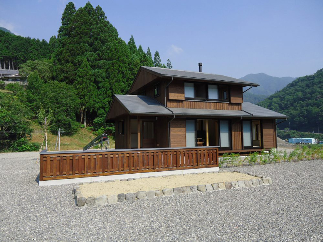十津川村の復興支援① 復興モデル住宅